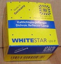 MiniZoo halogen spot whitestar 50 watt. 6500 kelvin. GU5