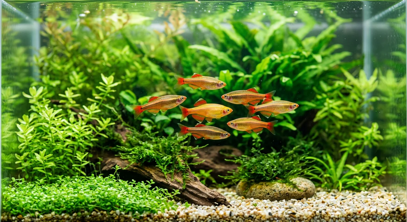 Gul Skybjergfisk (Tanichthys albonubes) – Din komplette plejeguide