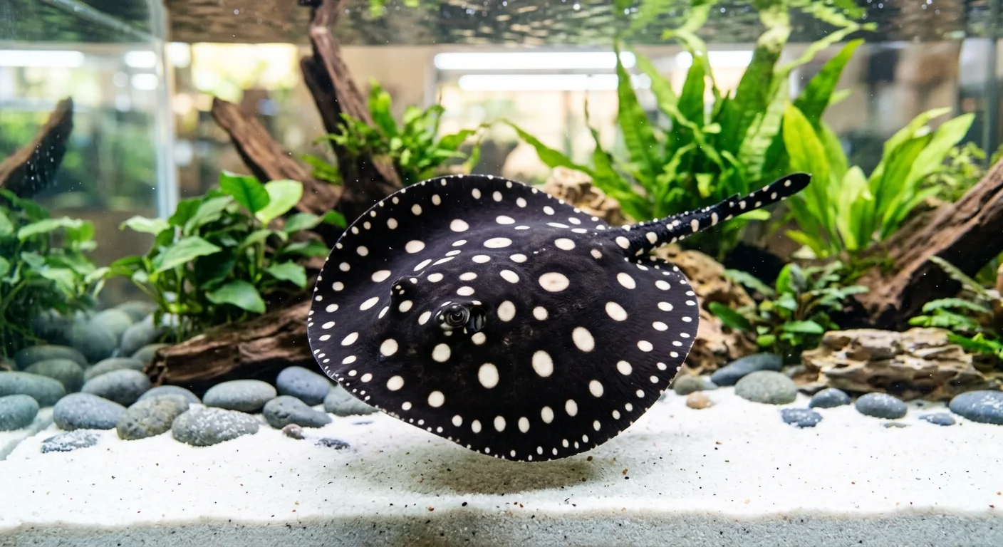 Ferskvandsrokke Potamotrygon Black Diamond Big Spot – Din komplette plejeguide