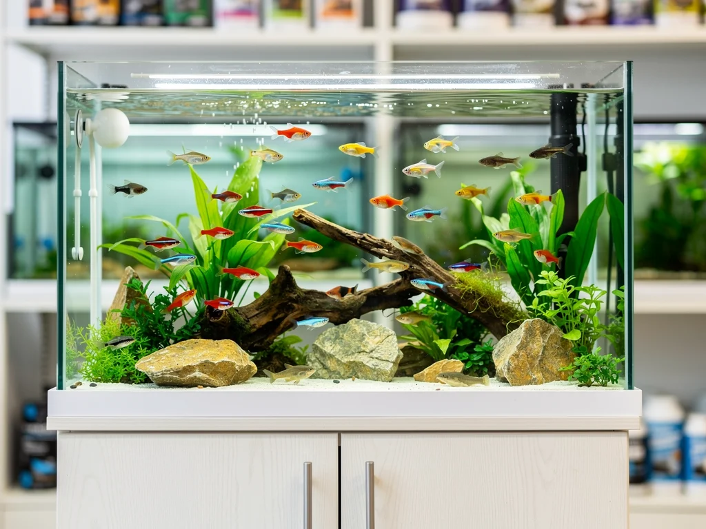Selskabsakvarium – sådan sammensætter du fisk korrekt