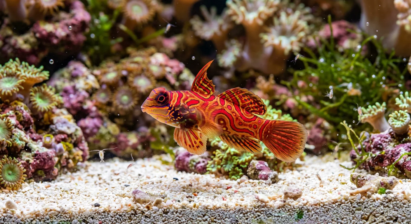 Synchiropus sycorax - Ruby Dragonet: Pleje og hold i saltvandsakvariet