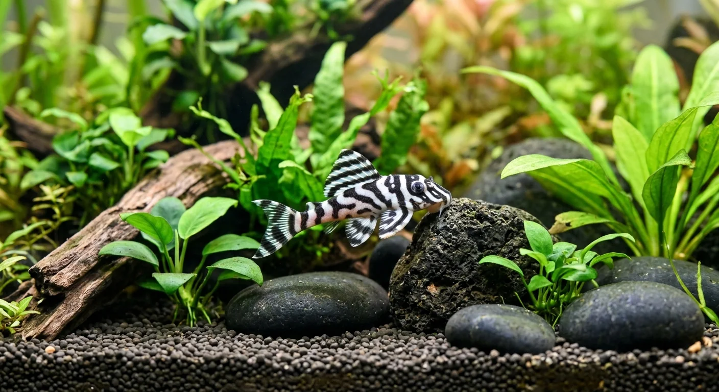 L-46 Pekoltia hypancistrus - Zebra Malle: Alt om pleje og hold