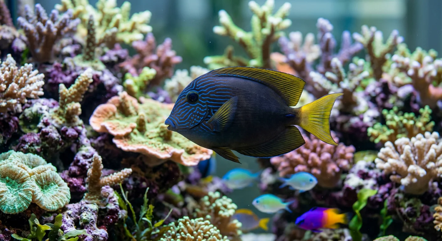 Ctenochaetus hawaiiensis kirurgfisk - Plejeguide til Hawaii-kirurgfisken