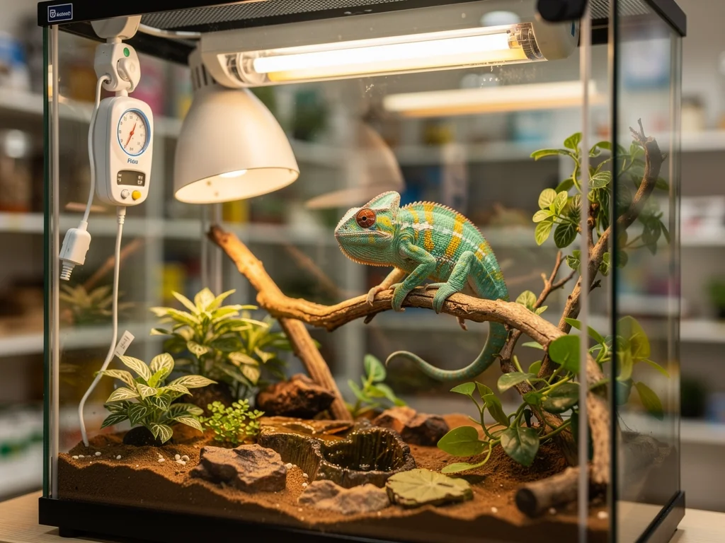 Typiske Fejl ved Kamæleonhold – Terrarieopsætning