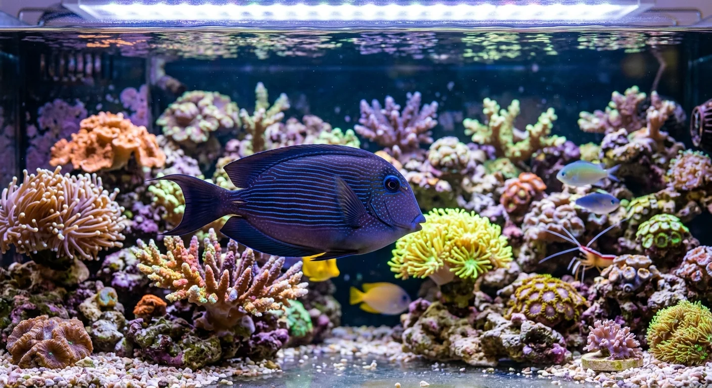 Ctenochaetus marginatus kirurgfisk