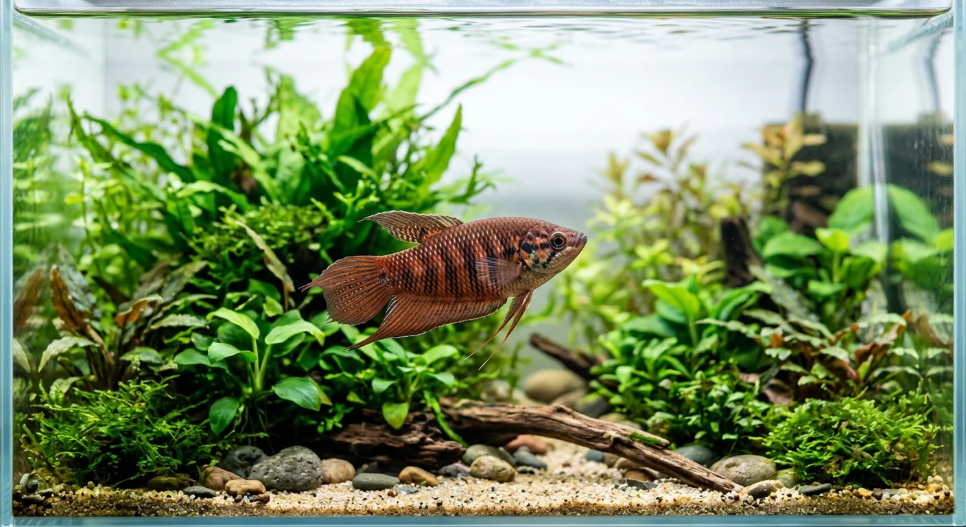 Vaillants chokoladegurami (Sphaerichthys vaillanti)