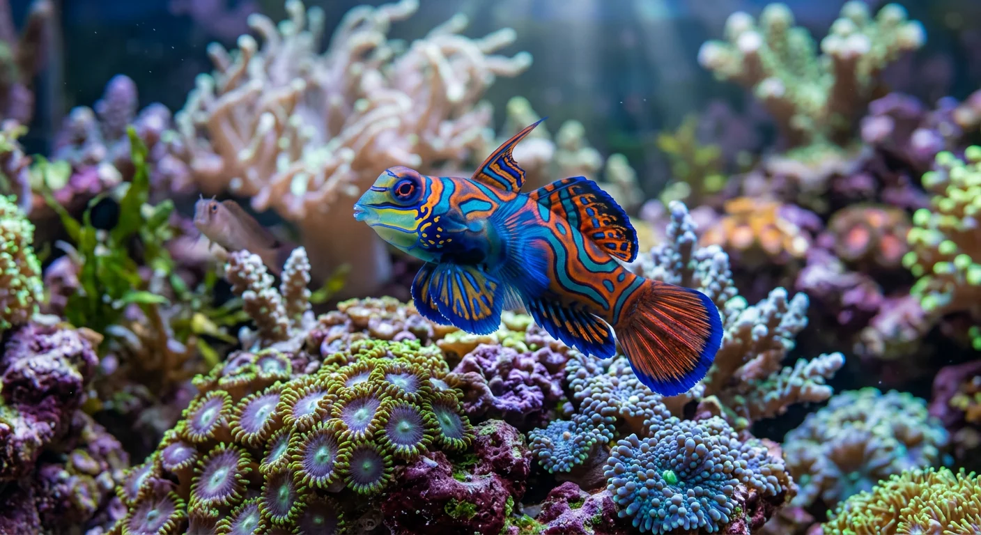 Mandarinfisk (Synchiropus splendidus) – Din komplette plejeguide
