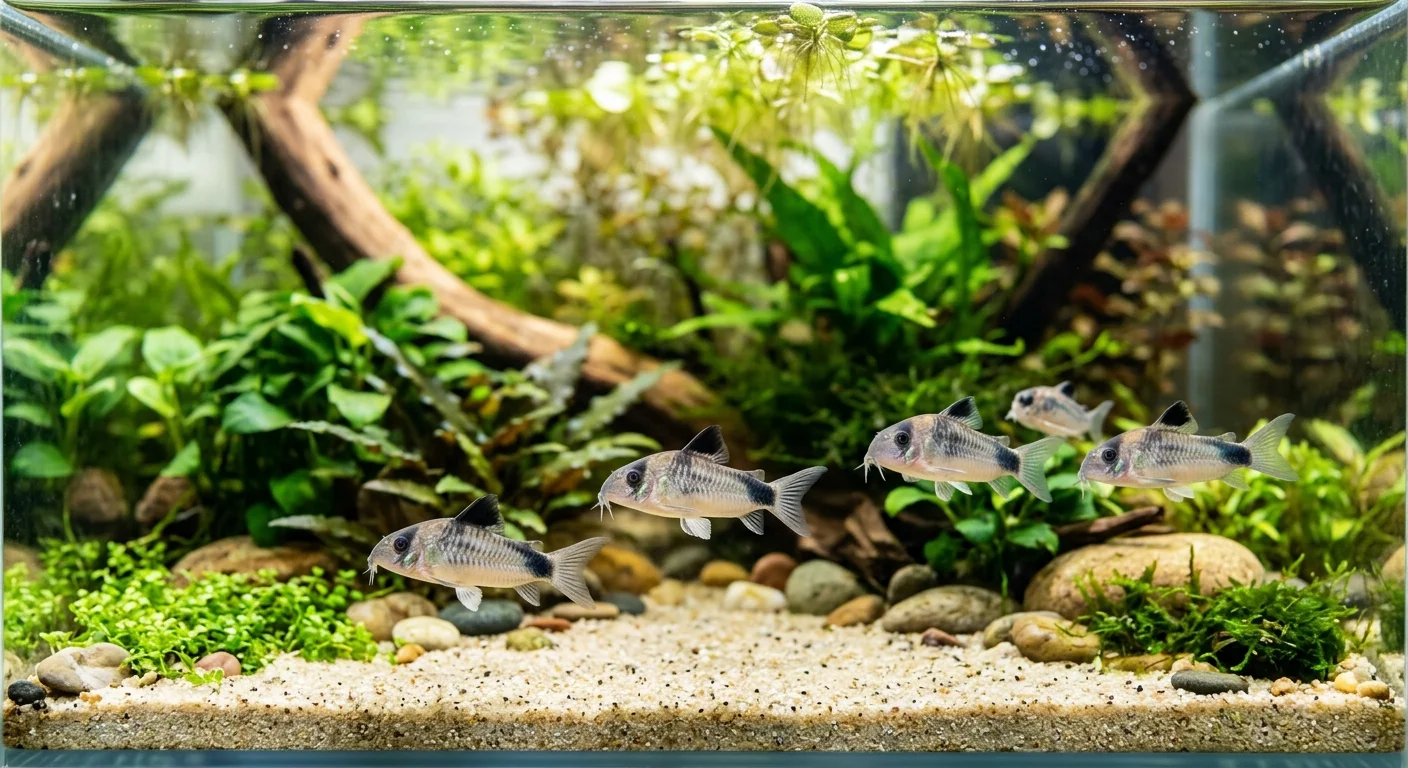 Duplikat-pansermalle (Corydoras duplicareus) – Pleje og viden til dit akvarium