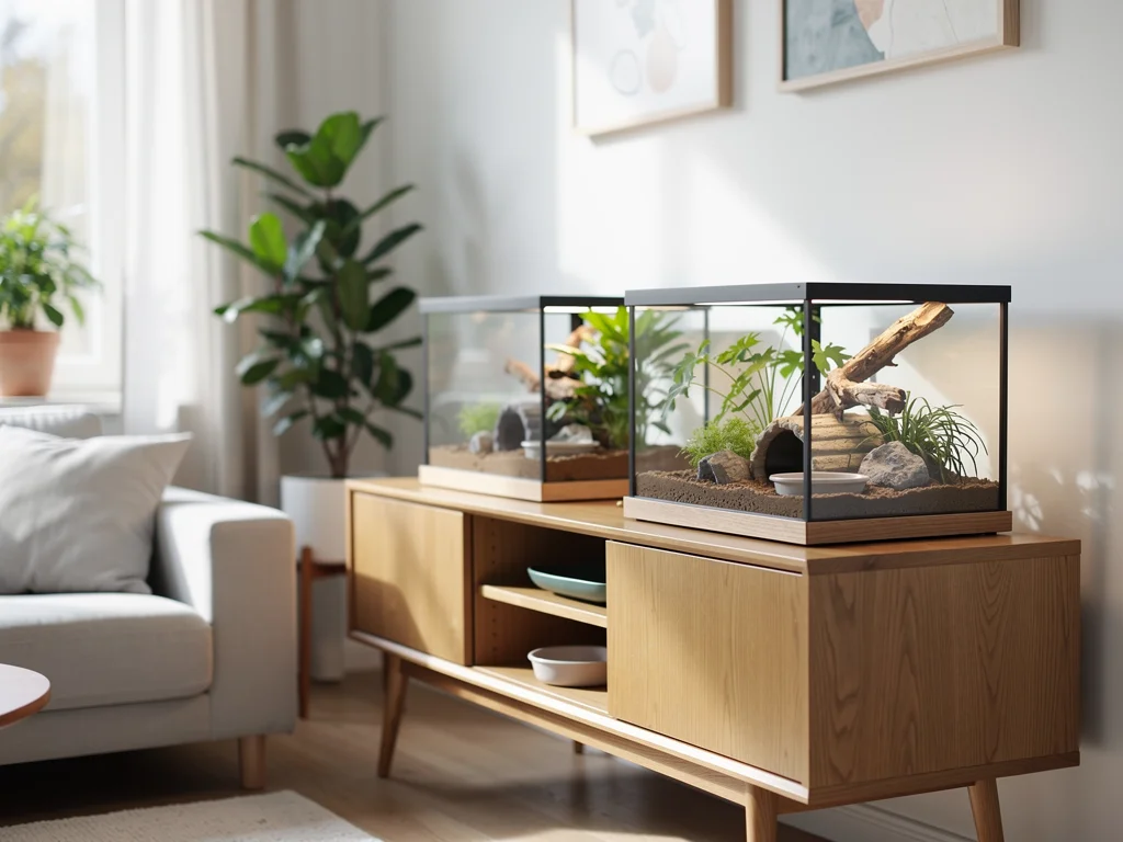 Minimalistiske og designvenlige terrarier til hjemmet