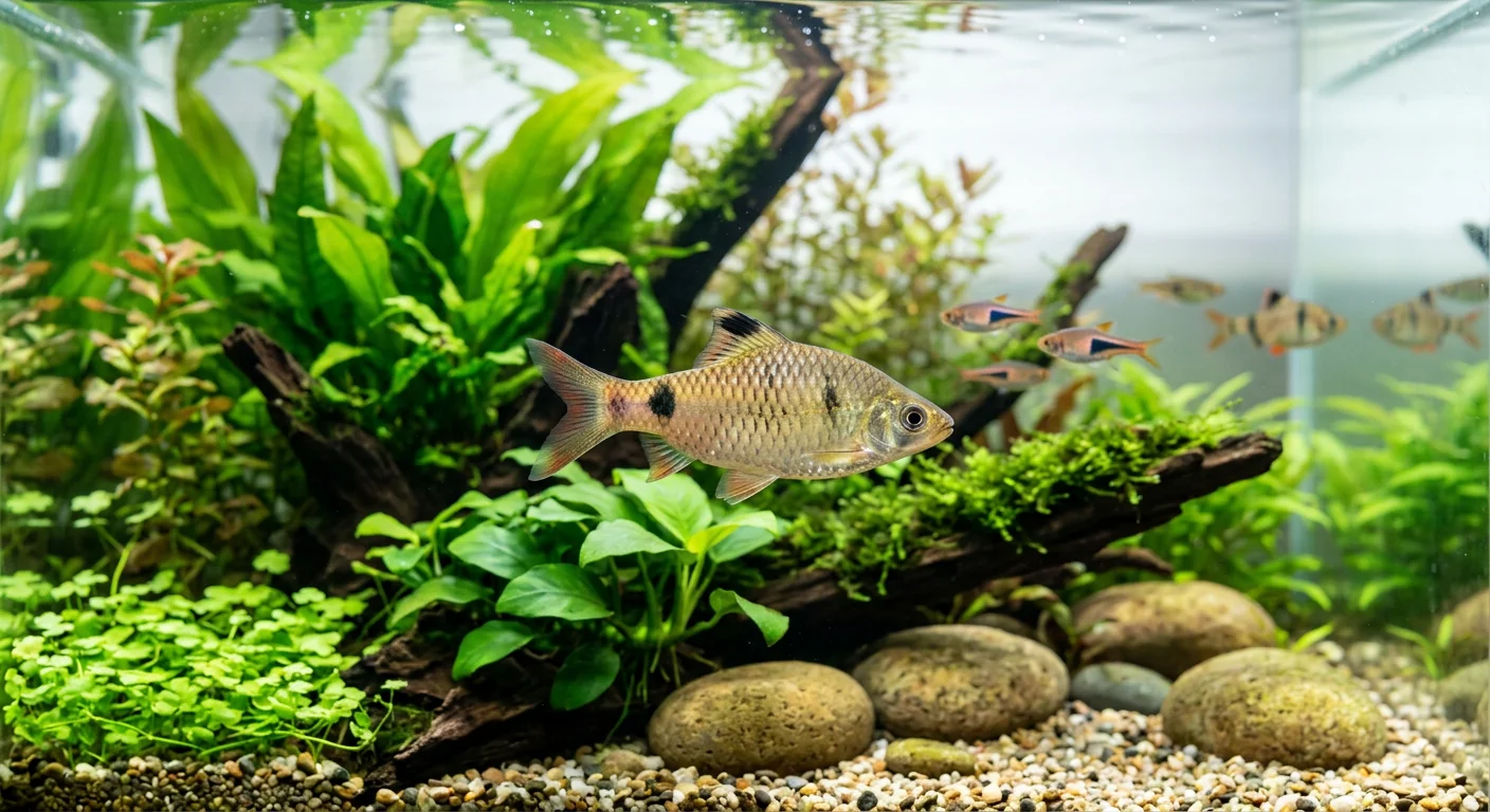 Kerala Barbe (Barbus mahecola) – En fredelig perle til dit akvarium