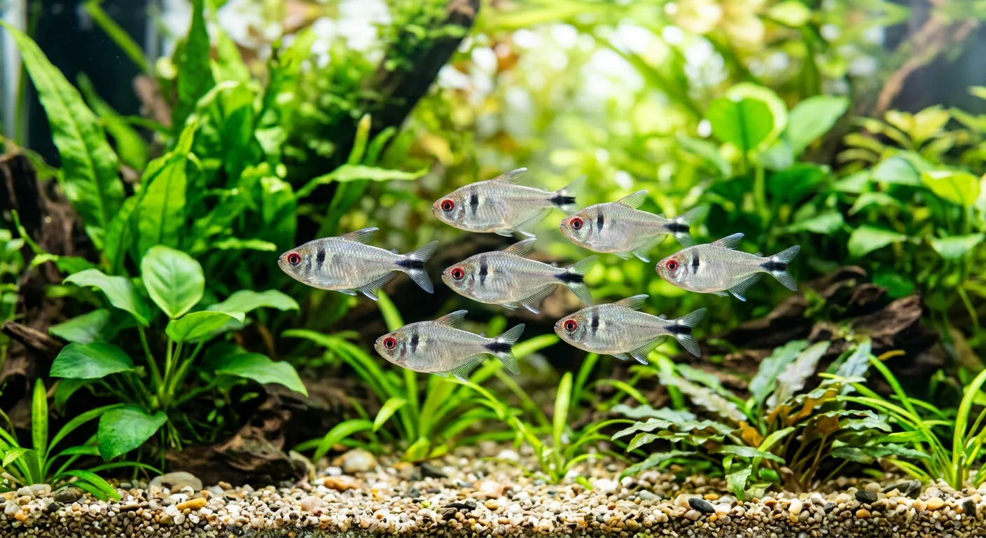 Rødøjet tetra (Moenkhausia sanctaefilomenae) – Komplet plejeguide