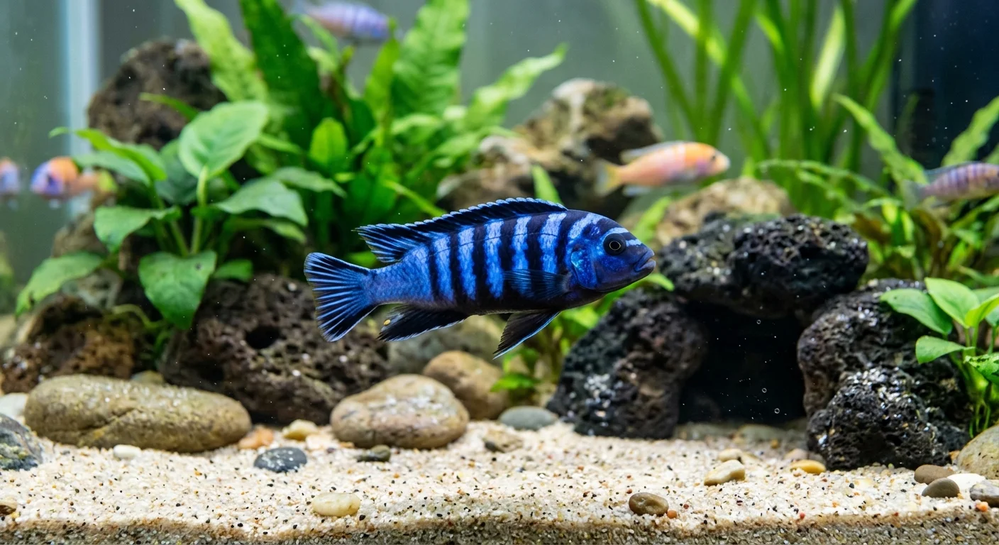 Maingano Ciklide (Melanochromis maingano)