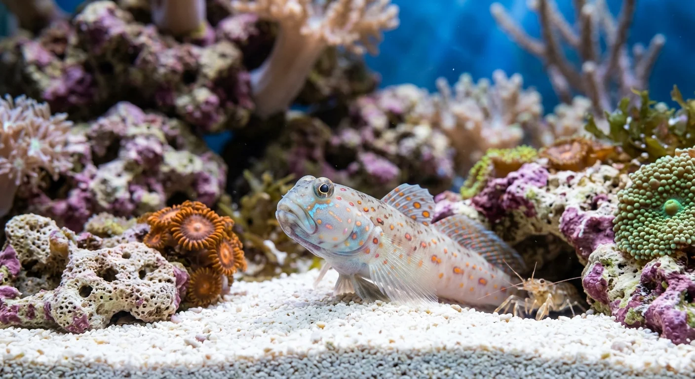 Pinkplettet Reje-Gobi (Cryptocentrus leptocephalus) – Plejeguide til dit saltvandsakvarium