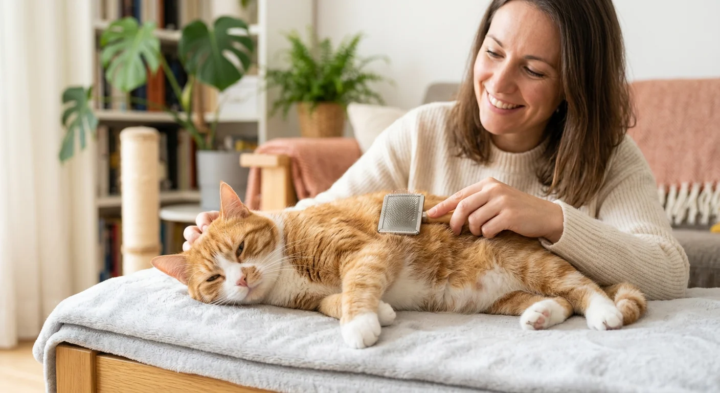 Hvordan undgår man hårboller hos katte?
