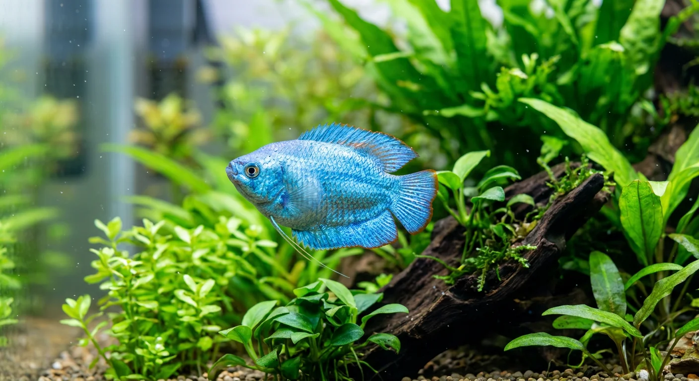 Dværg gurami Cobalt (Colisa lalia) – Den blå perle i akvariet