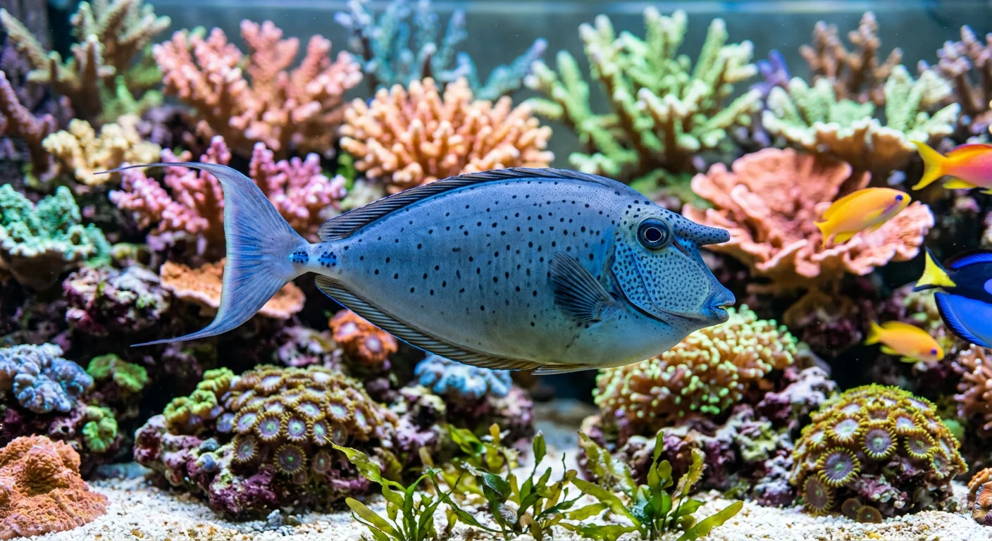 Naso brevirostris - Langsnudet næsehornsfisk