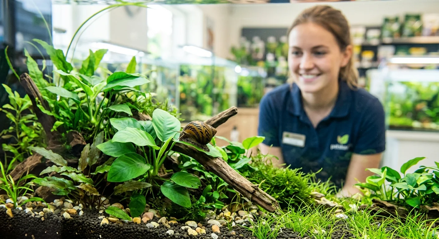 Solsnegl (Neritina turrita) – Din akvariums bedste algebekæmper