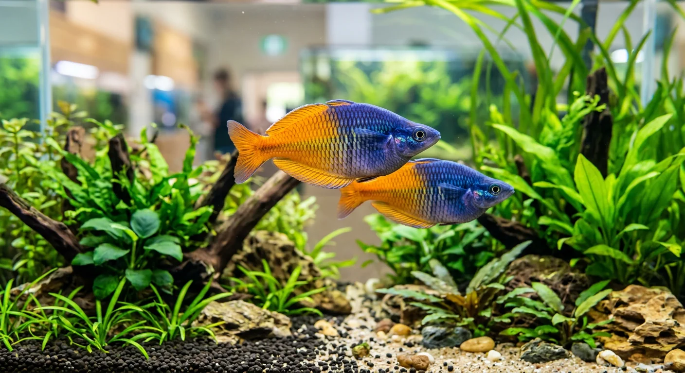 Boesemani regnbuefisk (Melanotaenia boesemani)