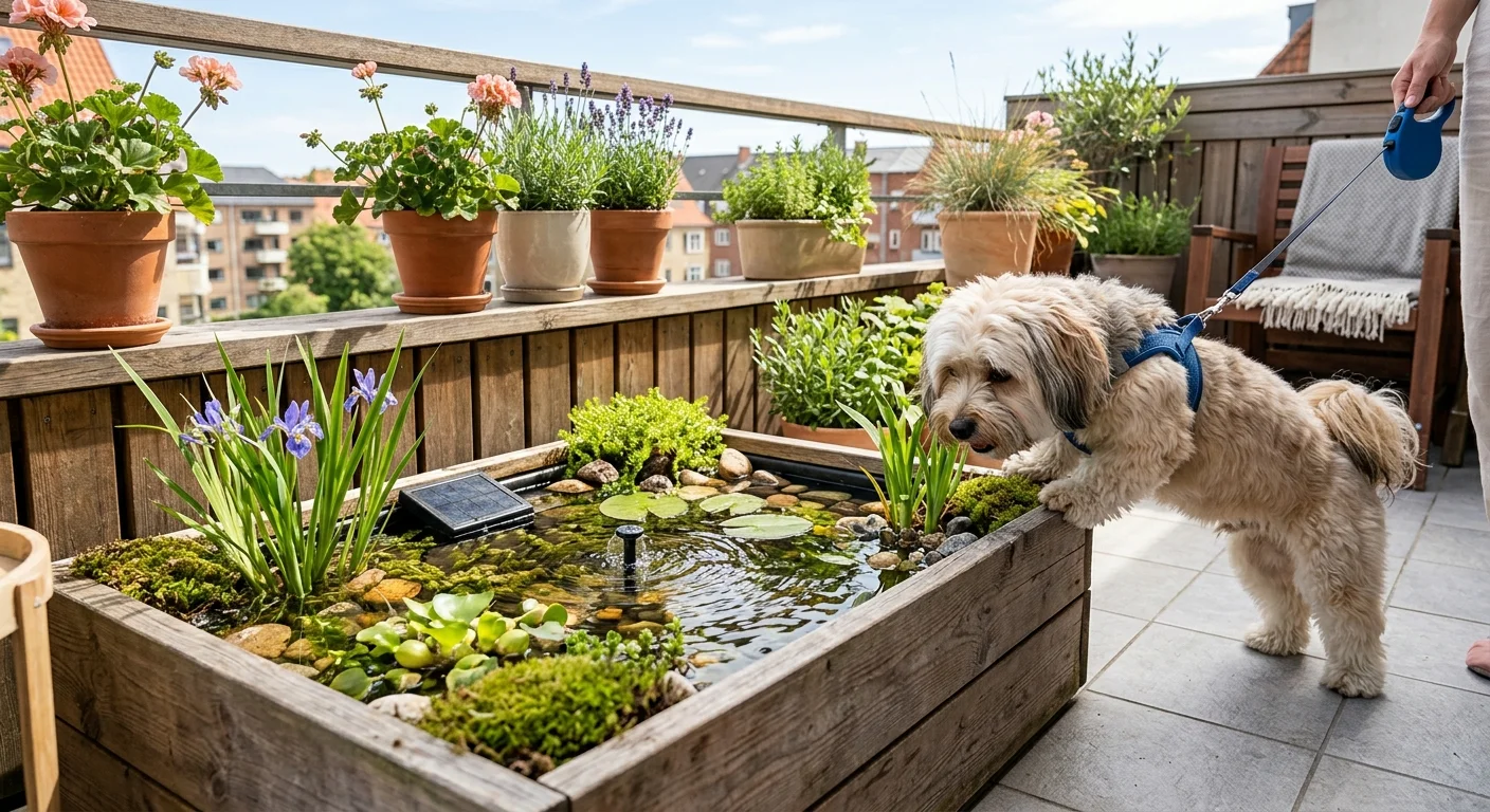 Minihavedam til altan eller terrasse: Skab din egen lille vandverden