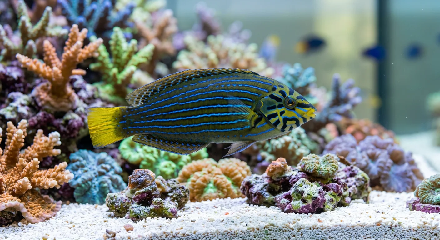 Anampses lineatus - Stribet gylte