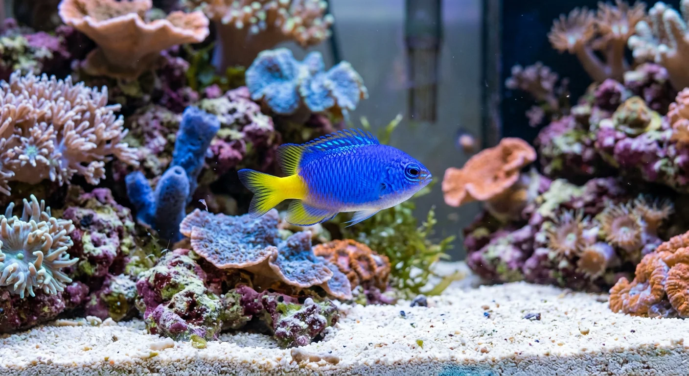 Neon Damsel - Pomacentrus coelestis