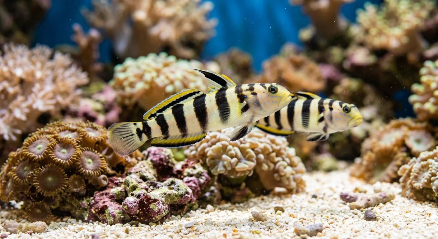 Stribet goby (Amblygobius hectori) – Plejeguide til dit saltvandsakvarium