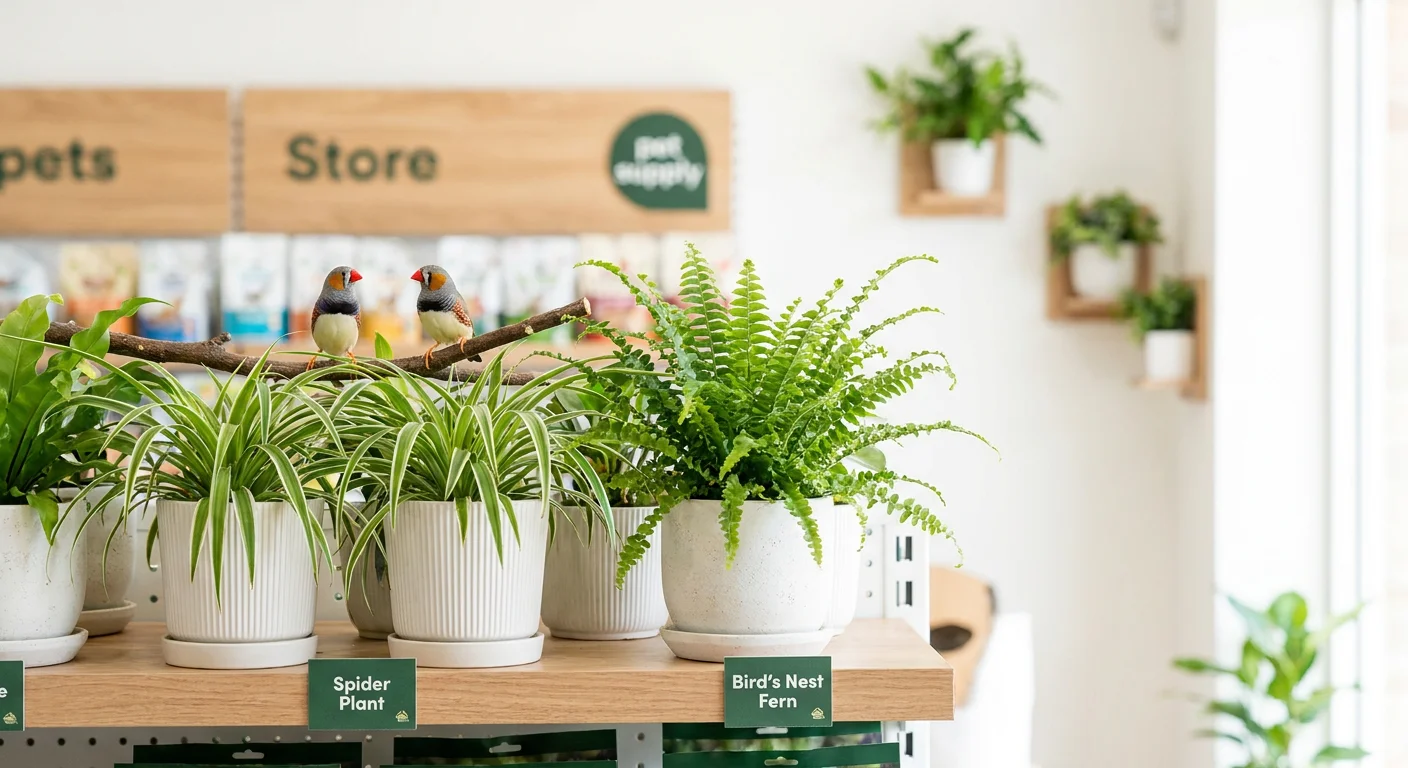 Planter der er sikre for finker