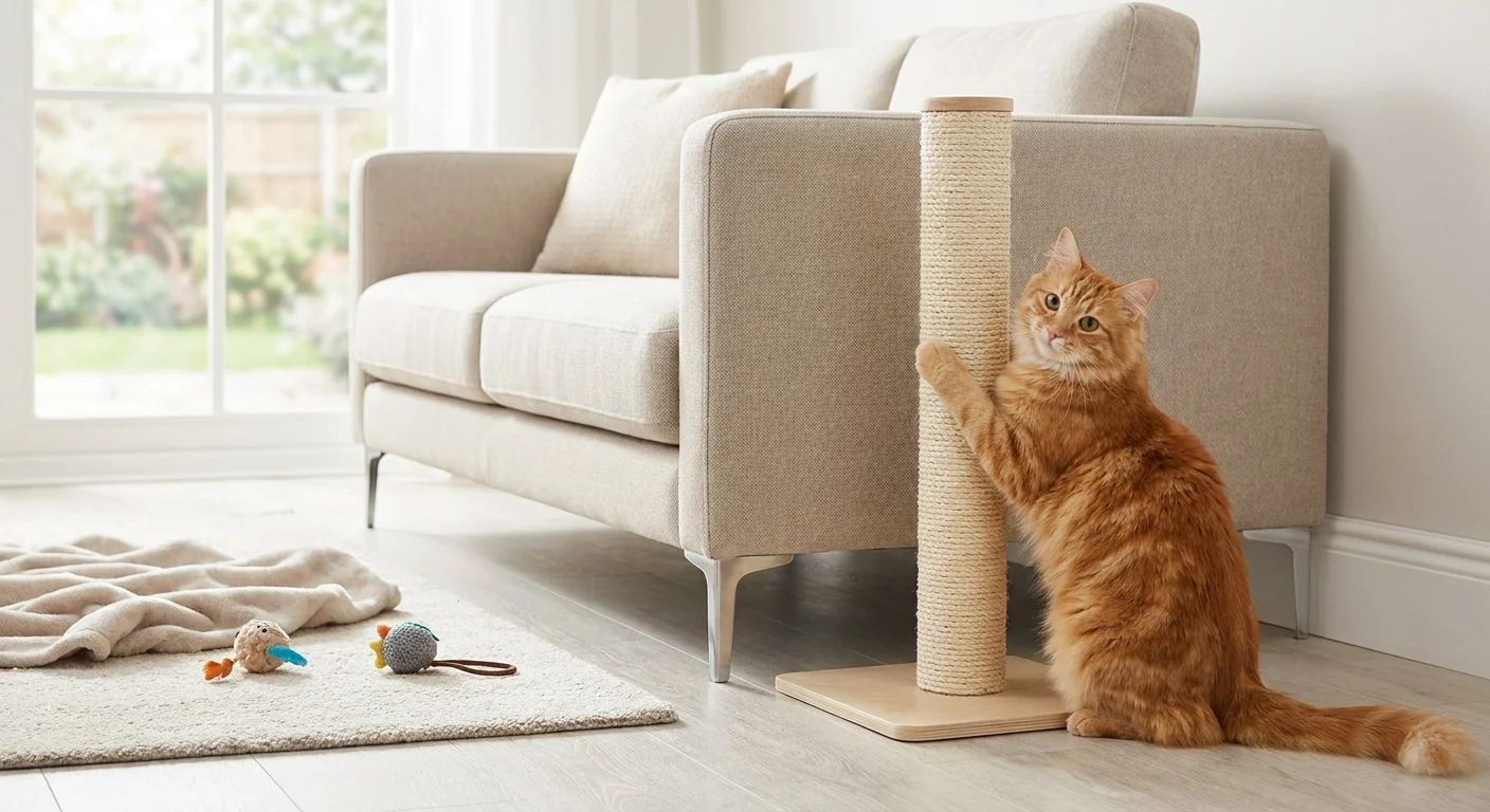 Hvorfor kradser katten i møblerne?