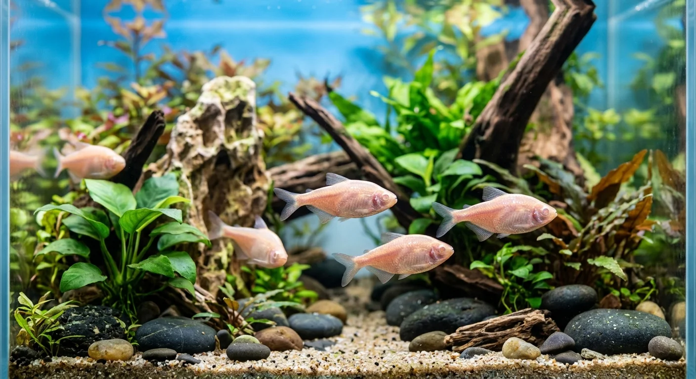Blind hulefisk (Astyanax jordani)
