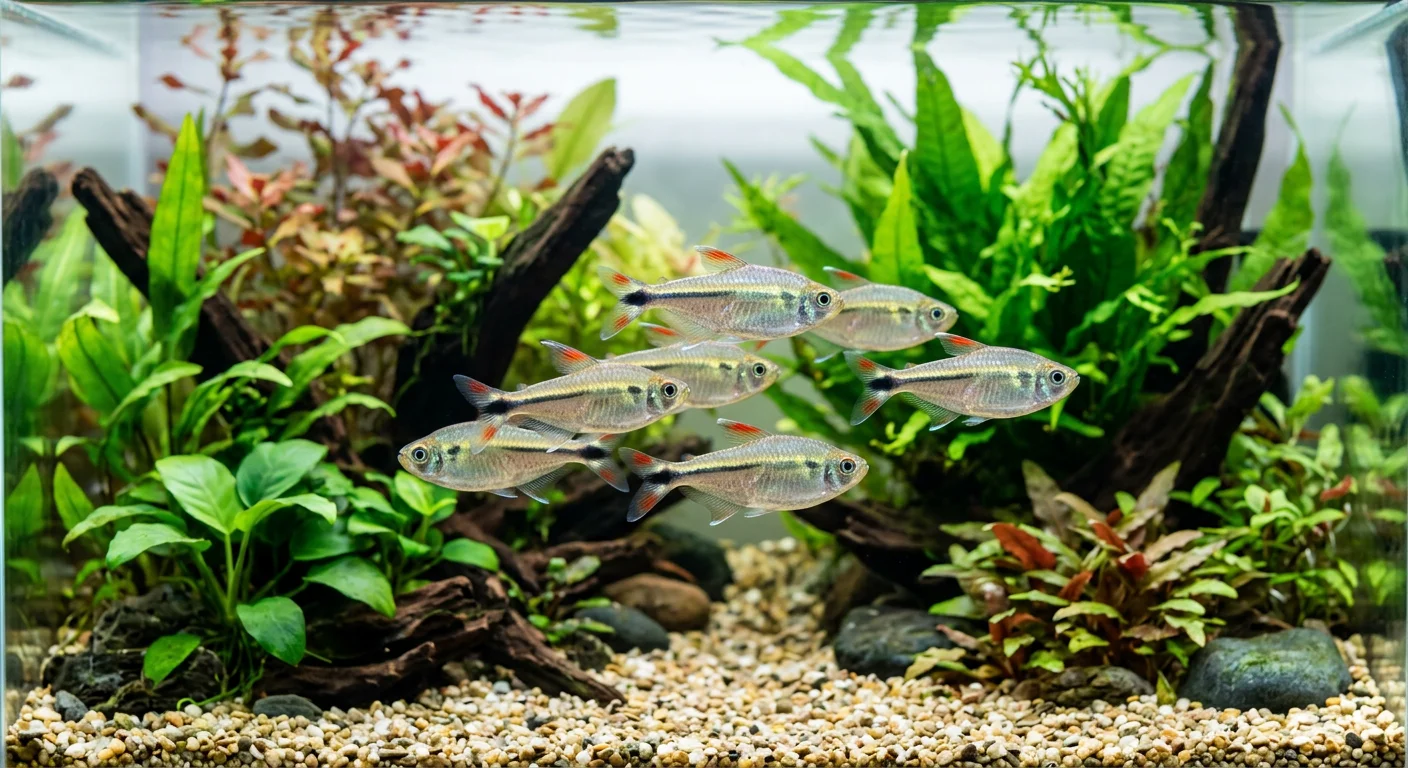 Flagtetra (Hemigrammus caudovittatus)