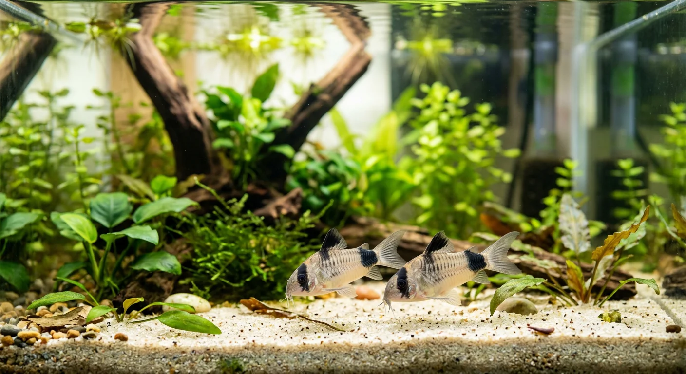 Panda Pansermalle (Corydoras panda)