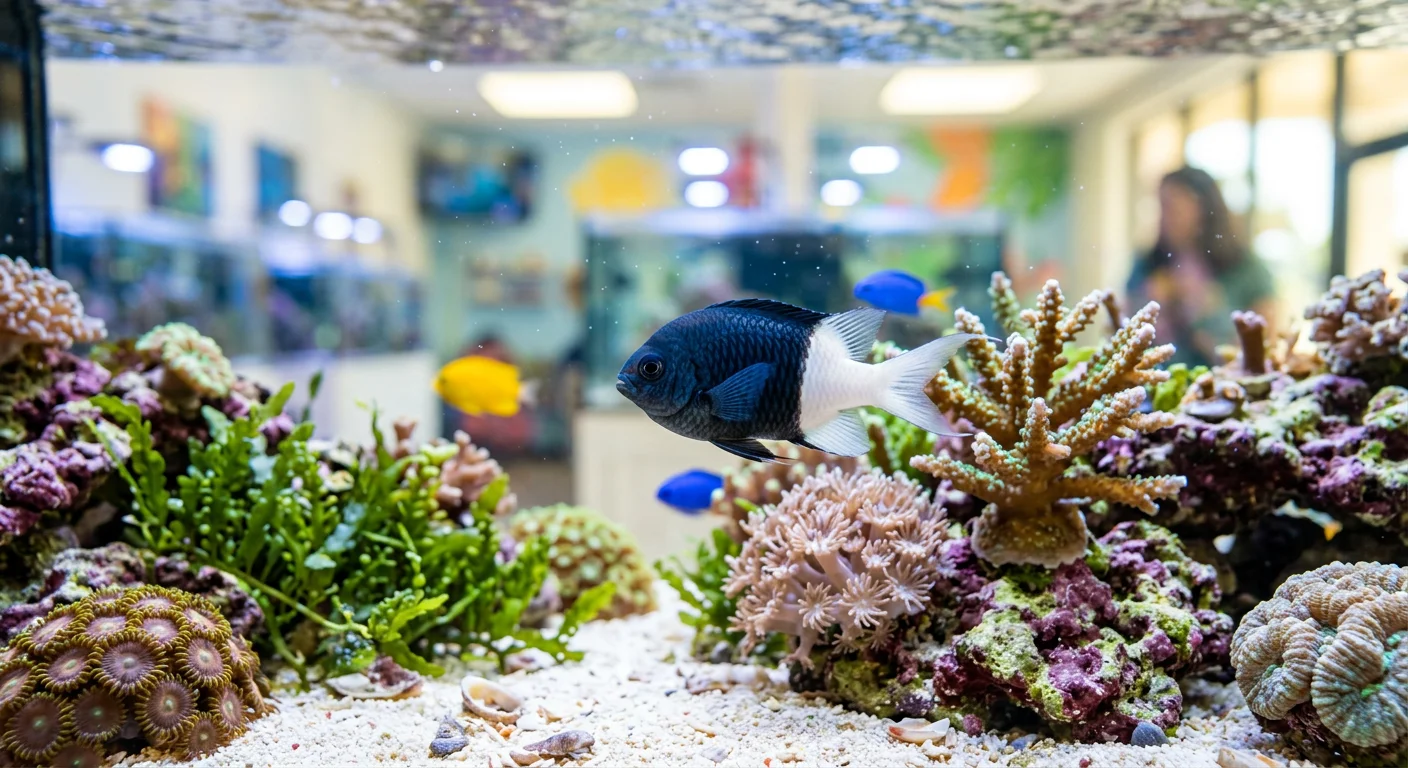 Chromis bicolor – Den flot tofarvede damsel til saltvandsakvariet