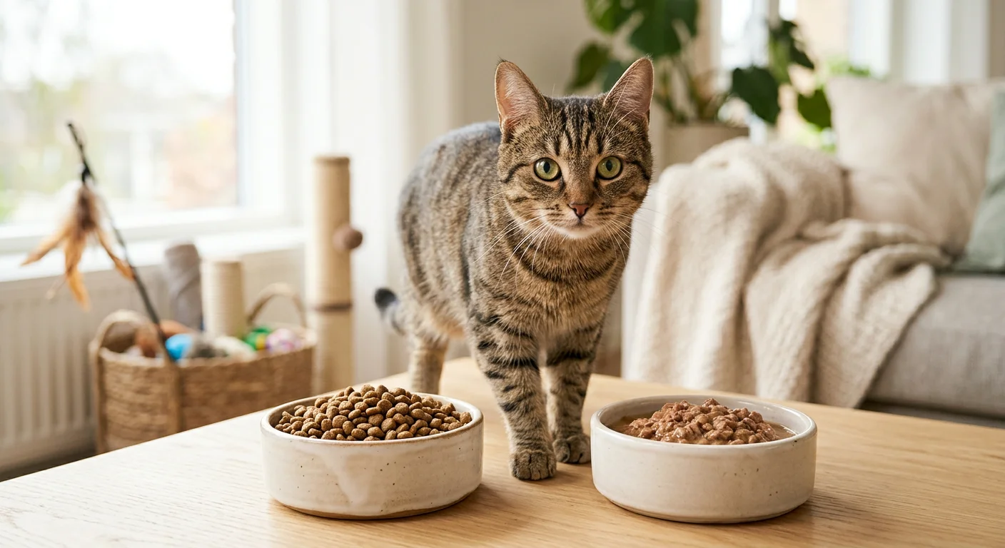Tørfoder eller vådfoder til kat – hvad er bedst?
