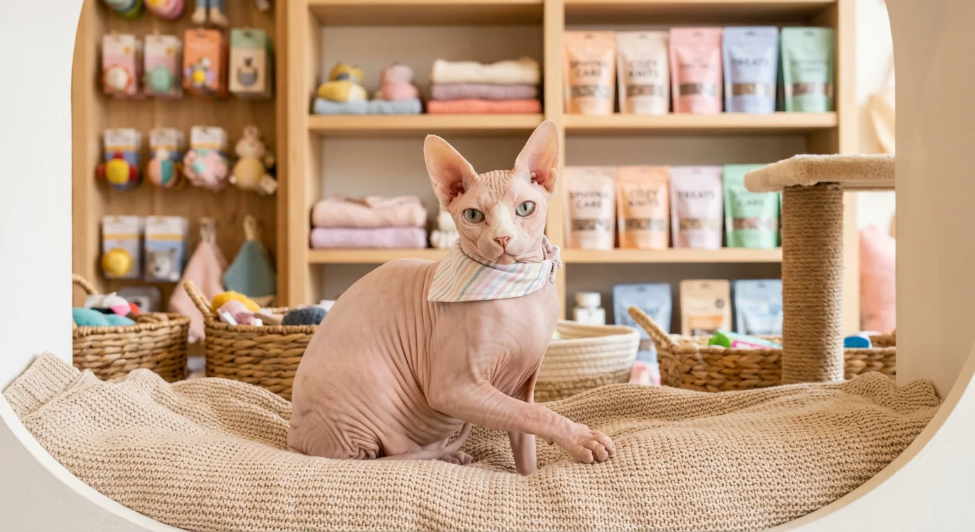 Sphynx-katten: Den hårløse charmeør
