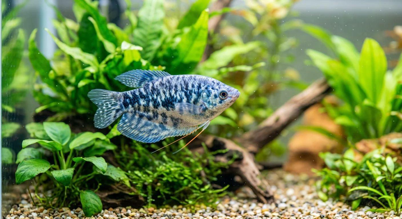 Gurami blå marmor (Trichogaster trichopterus) – Din komplette plejeguide