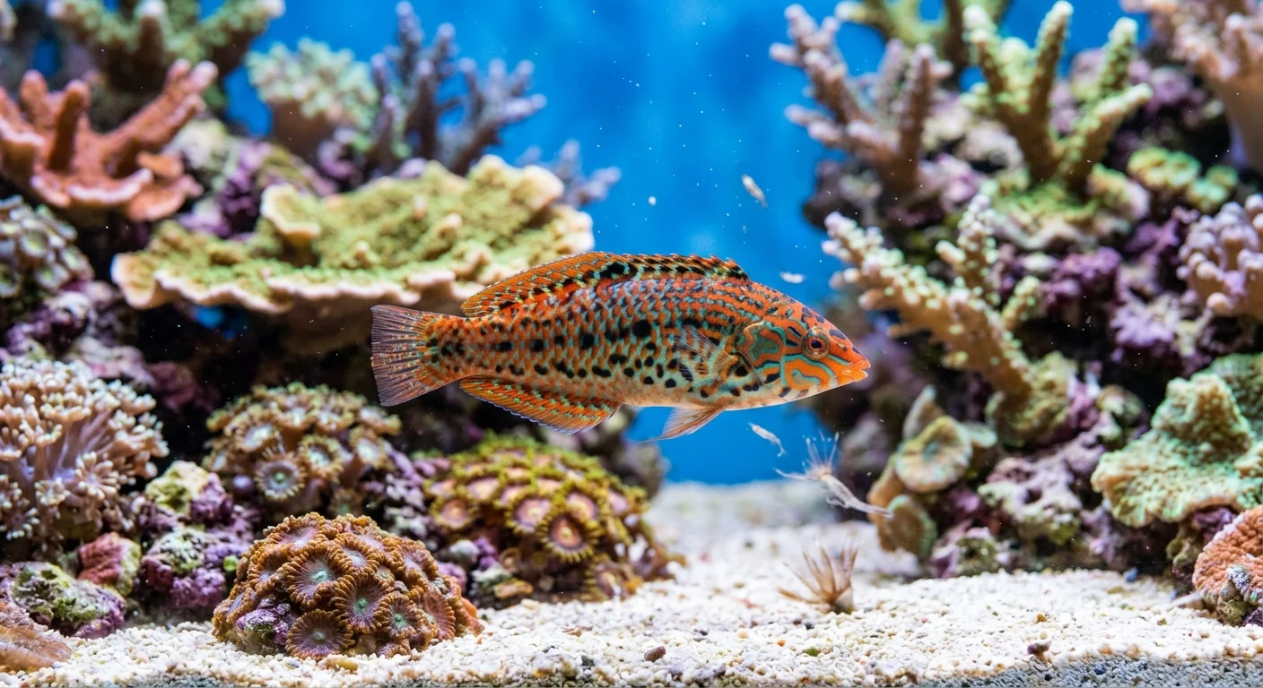Macropharyngodon bipartitus (Bipartitus Vermiculate Gylte)