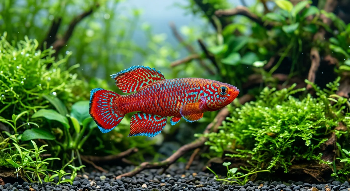 Nothobranchius korthausae Red – Den røde killifisk