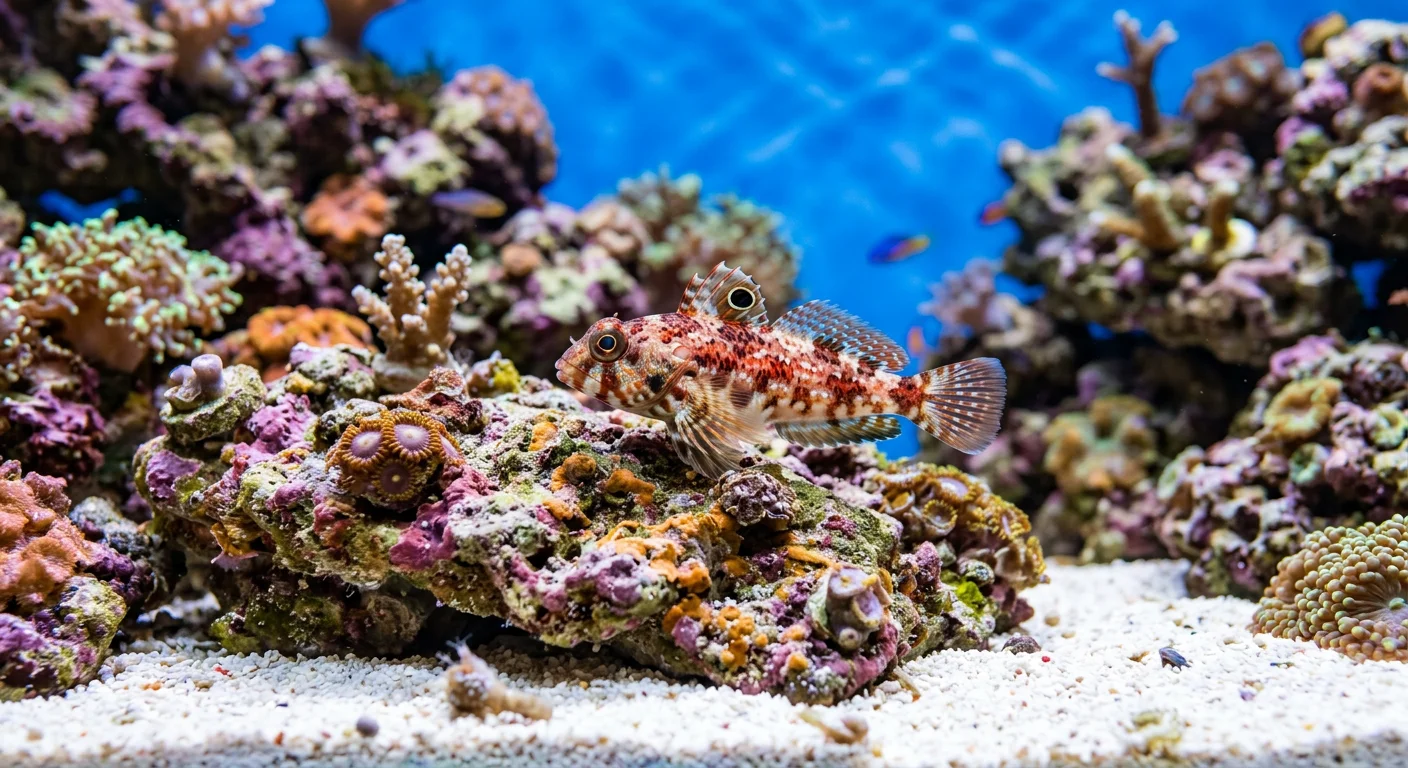 Rød Scooterfisk (Synchiropus stellatus) – Din komplette plejeguide