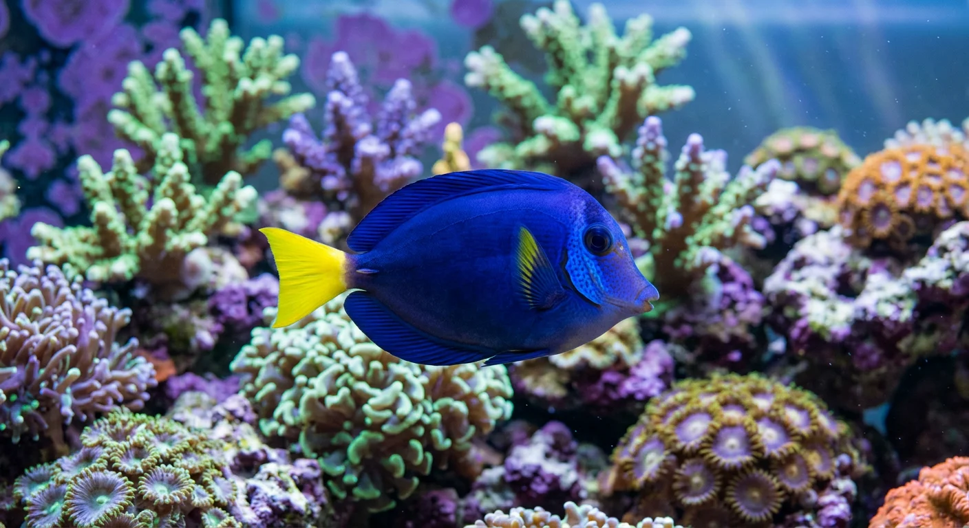 Kejserkirurgfisk (Zebrasoma xanthurus)