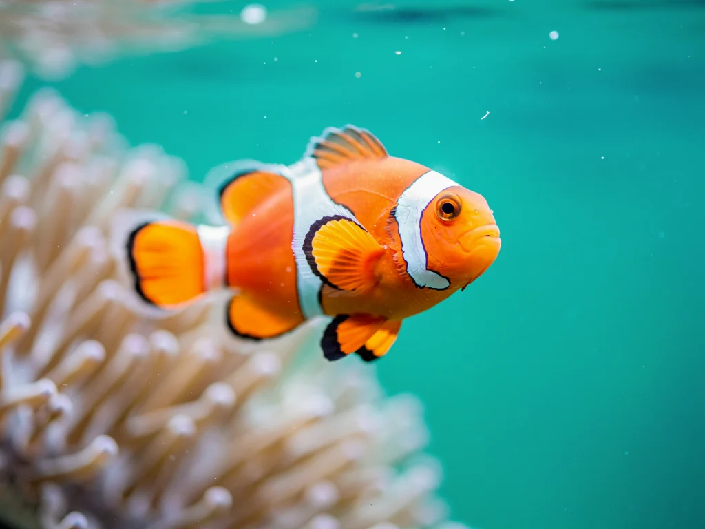Nemo Klovnfisk (Amphiprion ocellaris) – Den ikoniske saltvandsfisk
