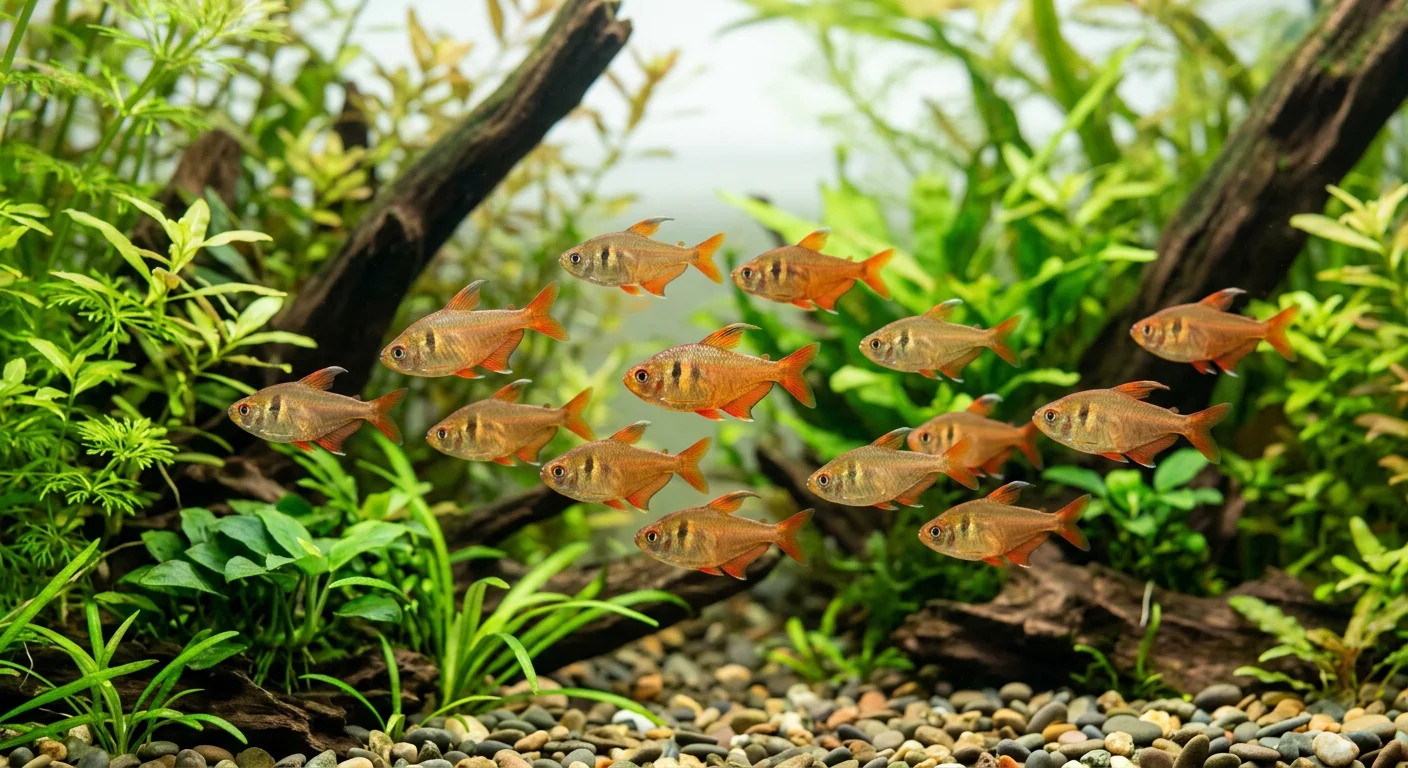 Rød Rio Tetra (Hyphessobrycon flammeus) – Den flammende røde perle i akvariet