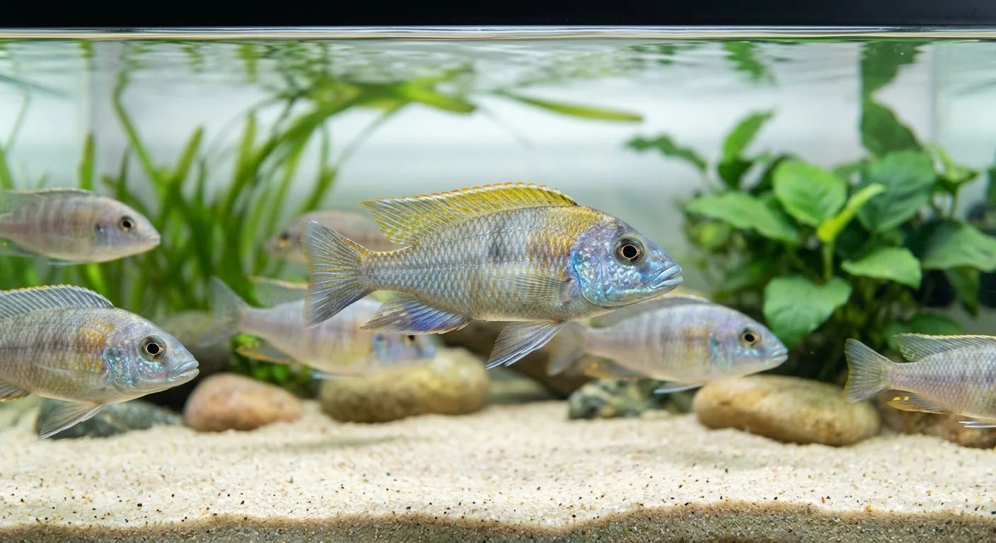Lethrinops lethrinus – Den fredelige sandspiser fra Malawisøen