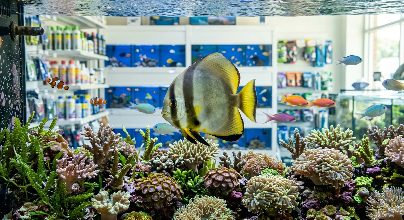 Almindelig flagermusfisk (Platax orbicularis)