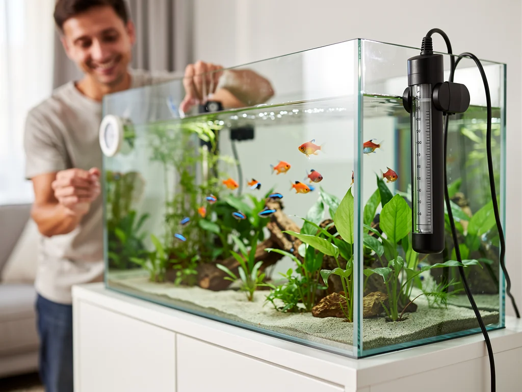 Varmelegeme til akvarium – korrekt watt beregning
