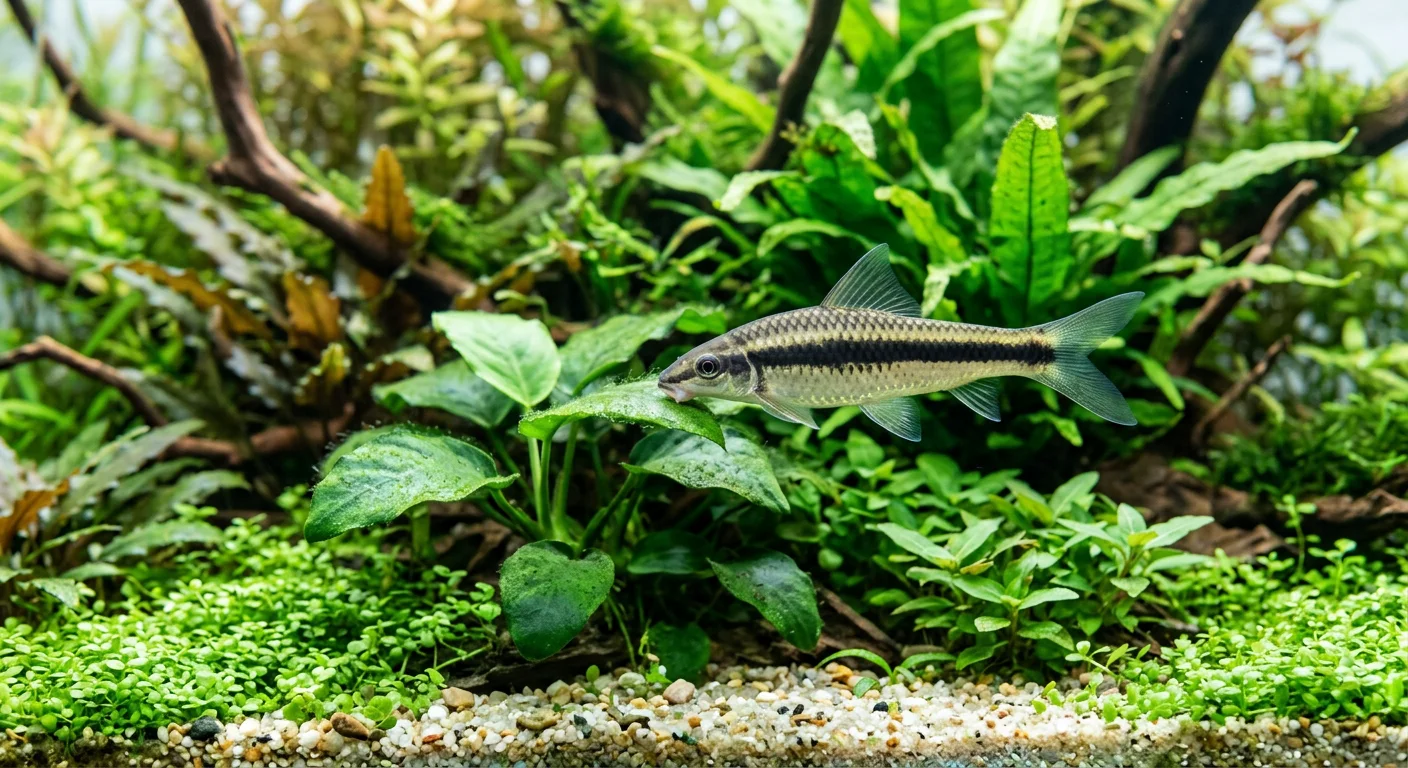 Siamesisk Algeæder (Crossocheilus siamensis): Din akvariums algebekæmper