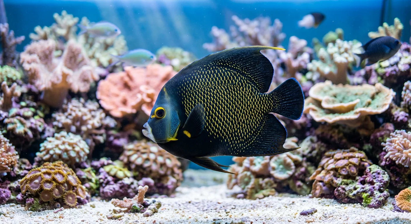 Fransk kejserfisk (Pomacanthus paru)