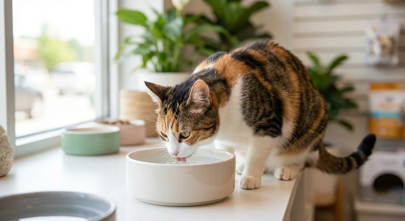 Hvor meget vand skal en kat drikke? En guide til katteejere
