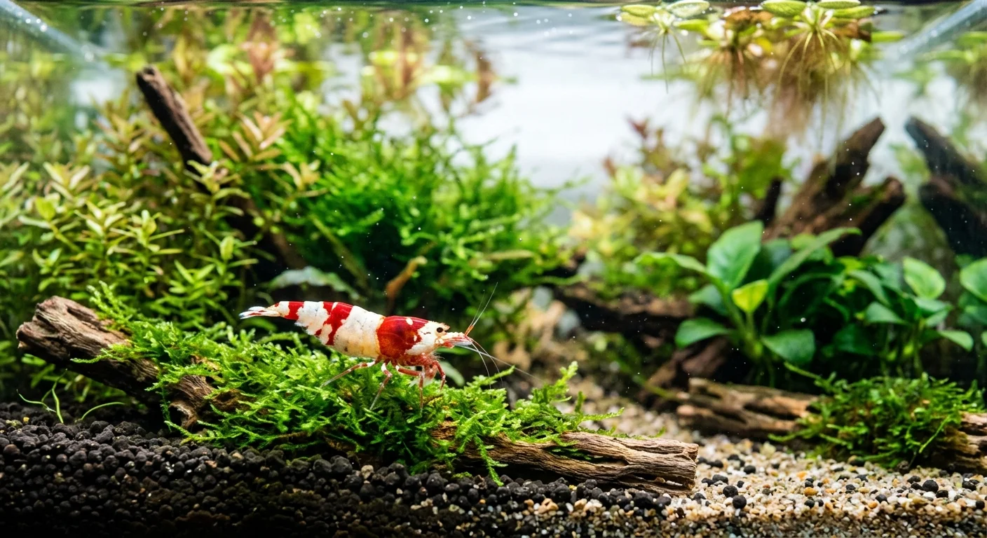 Rød Krystalreje (Caridina logemanni) Crystal Red – Den ultimative plejeguide