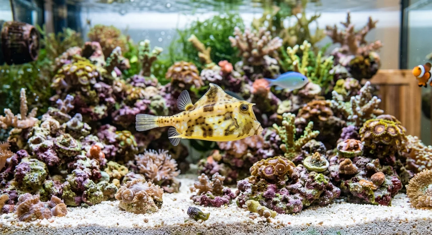 Pyramidekuffertfisk (Tetrosomus gibbosus)