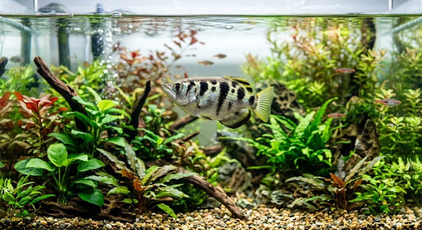Skyttefisk (Toxotes jaculatrix) – Plejeguide til den unikke vandskytte